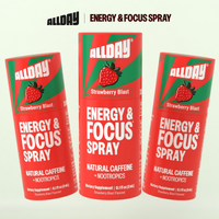 6 Bottles, 36 Servings of Energy & Focus Spray