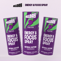 6 Bottles, 36 Servings of Energy & Focus Spray