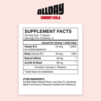6 Bottles, 36 Servings of Energy & Focus Spray