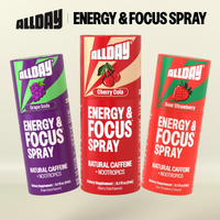 6 Bottles, 36 Servings of Energy & Focus Spray
