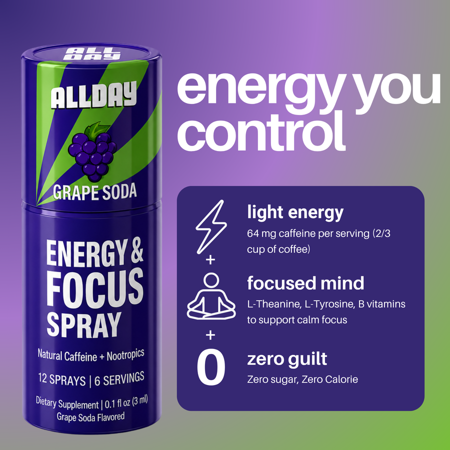 Steady focus. Smooth energy.