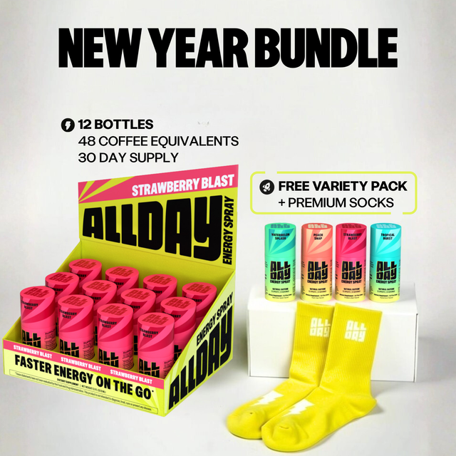 AllDay energy spray strawberry bundle.
