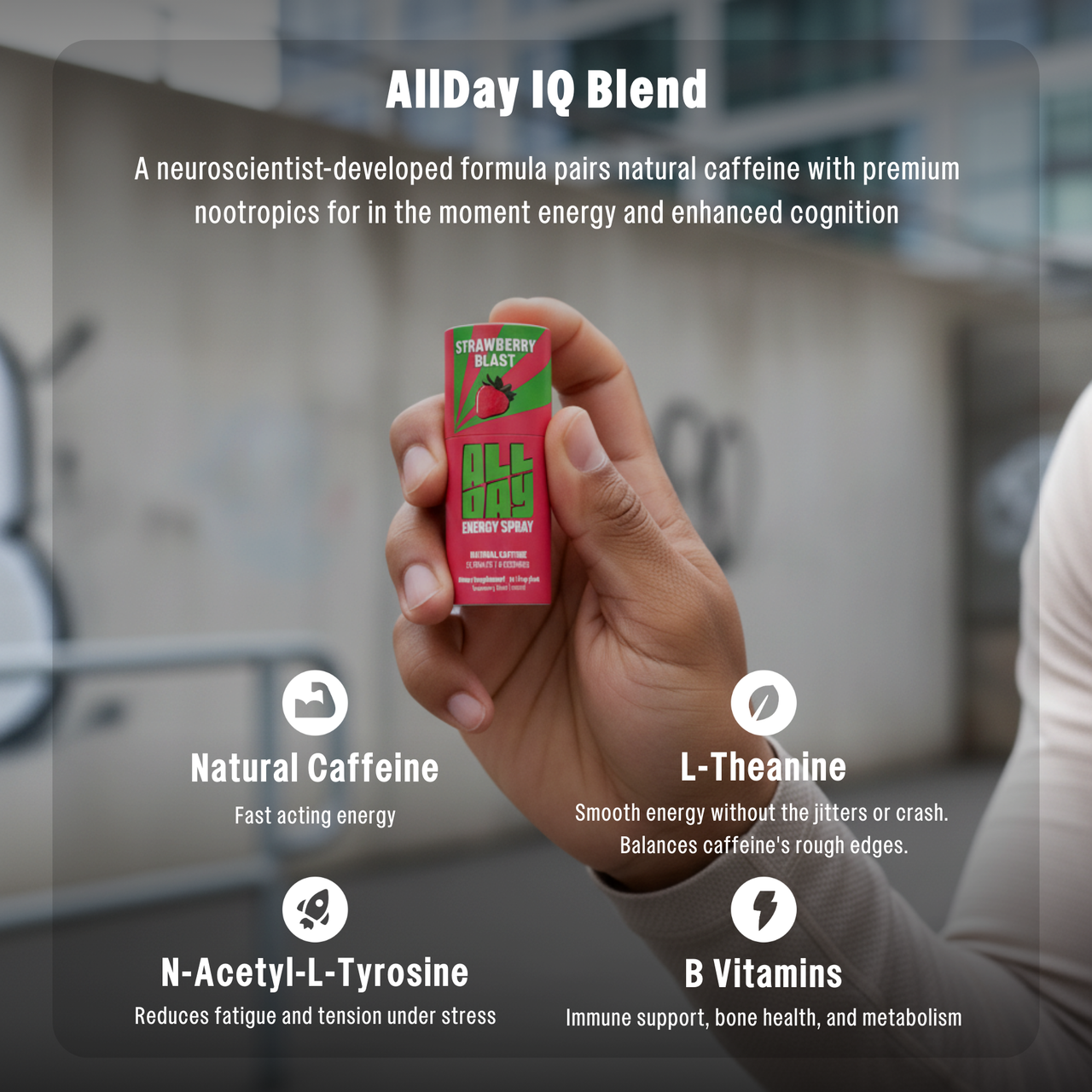 Focus + Energy Spray