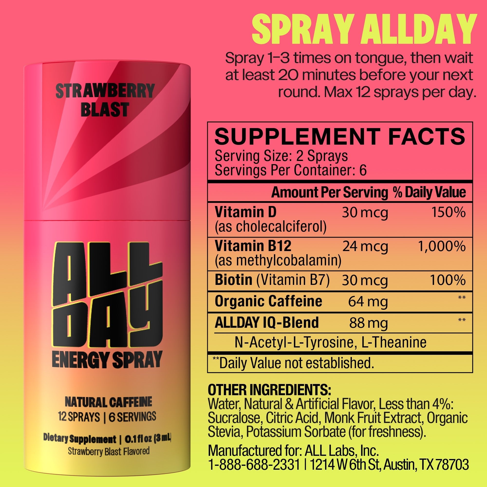 Strawberry Blast - ALLDAY - ALLDAY